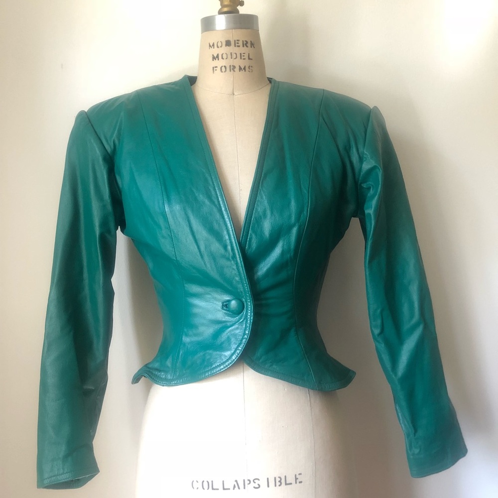 Vintage 80s Leather Jacket